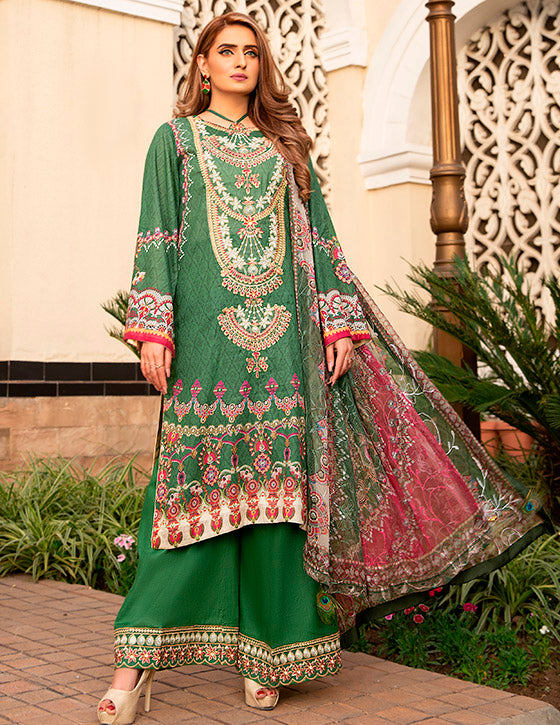 Libaas Exclusive Emb Lawn'22 D#6-A