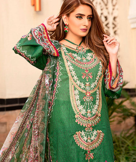 Libaas Exclusive Emb Lawn'22 D#6-A