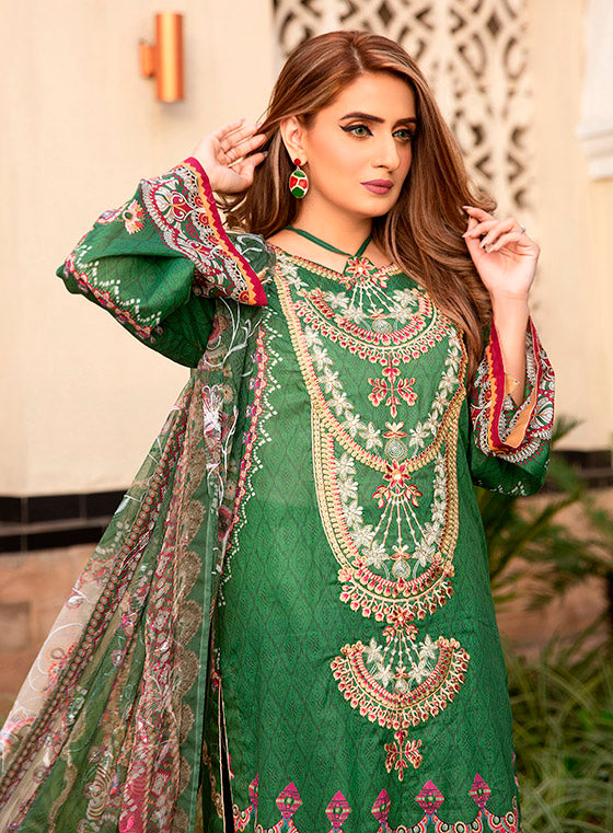 Libaas Exclusive Emb Lawn'22 D#6-A