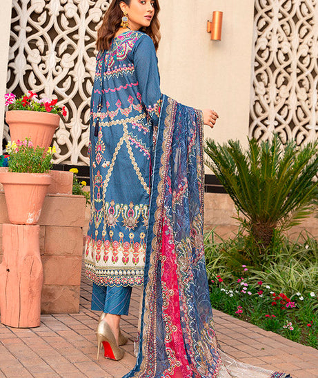Libaas Exclusive Emb Lawn'22 D#6-B