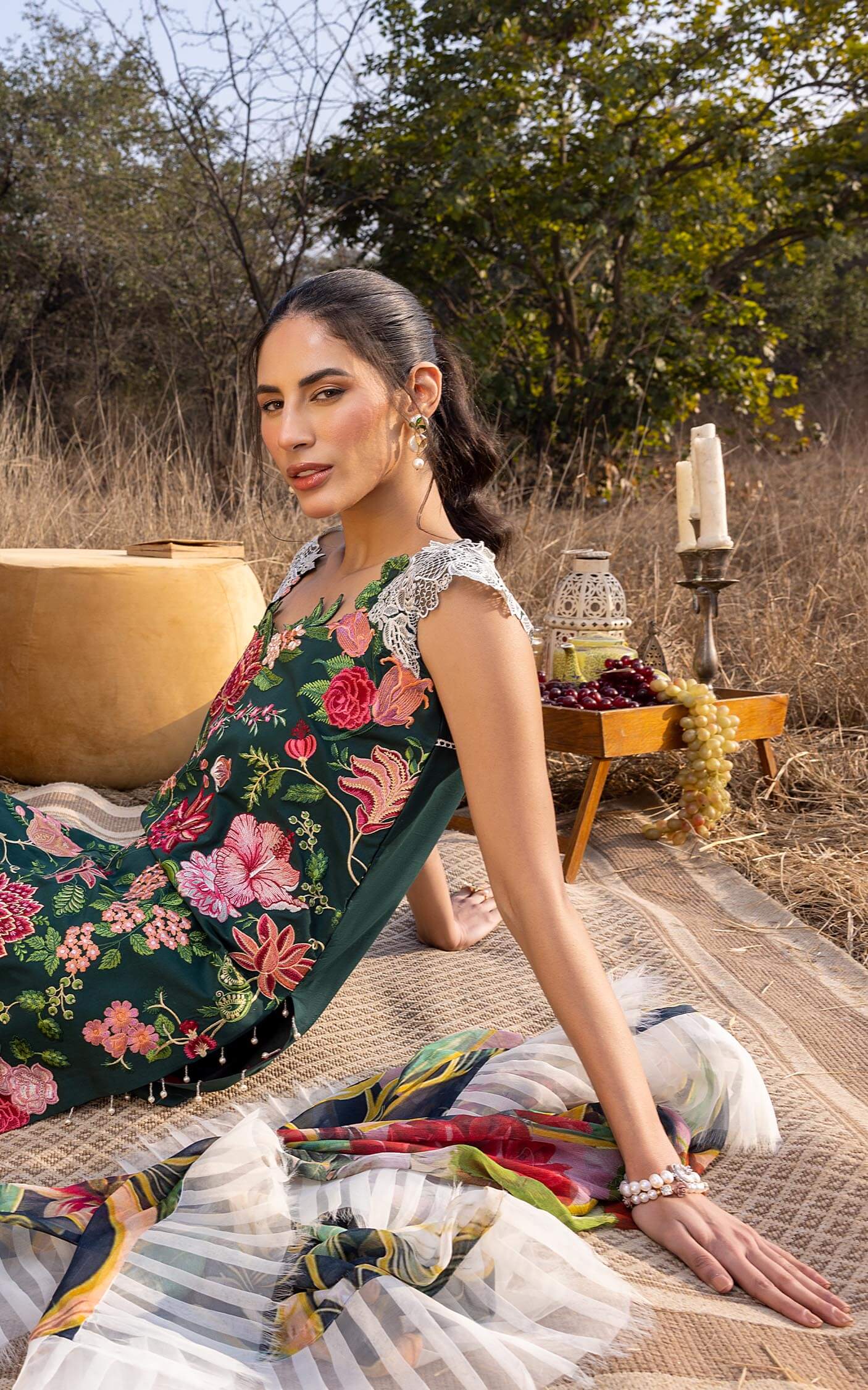 Asifa &amp; Nabeel Aleyna Lawn Summer'23 ASL#02 (Gardenia)