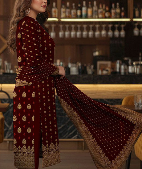 German Wool`26 D#101 (Maroon)