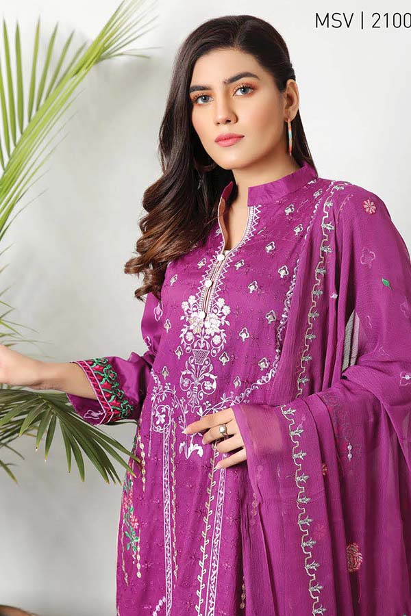 Glamza Dyed Lawn`21 MSV#21009
