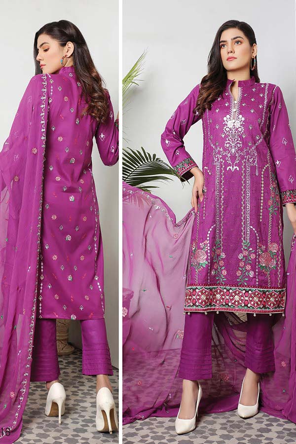 Glamza Dyed Lawn`21 MSV#21009