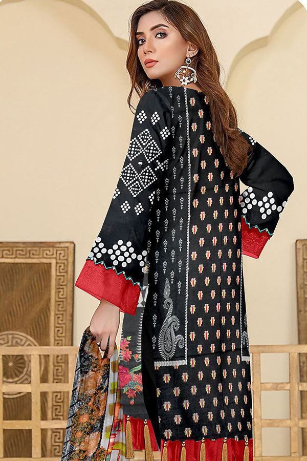 Gold Line Katan Lawn C/Dupatta`22 D#93