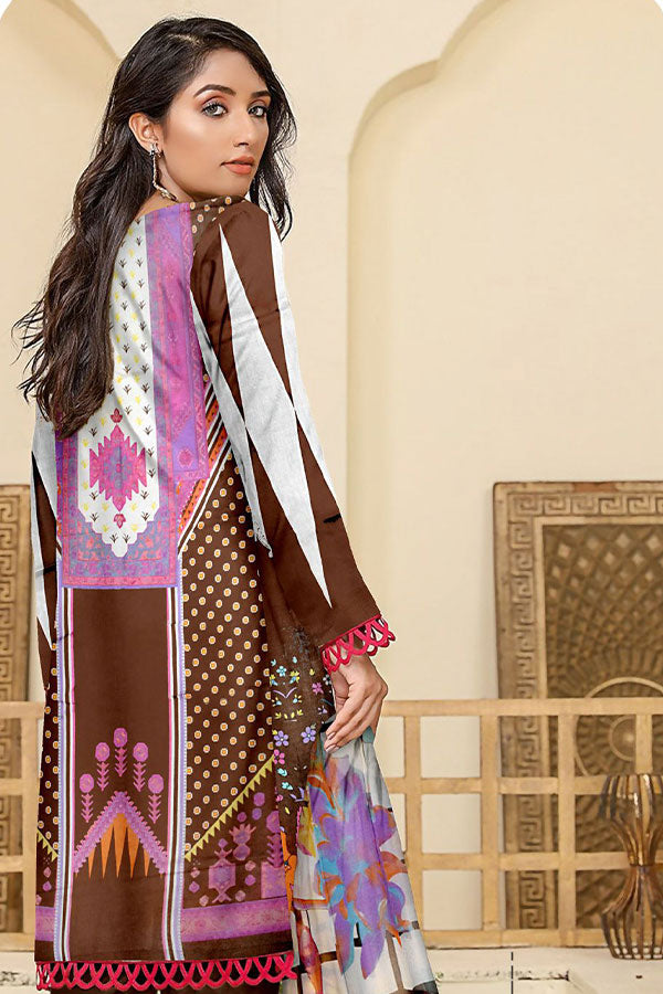 Gold Line Katan Lawn C/Dupatta`22 D#94