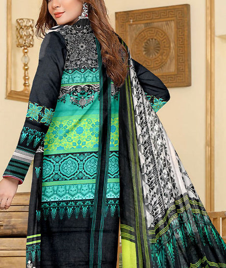 Gold Line Katan Lawn C/Dupatta`22 D#96