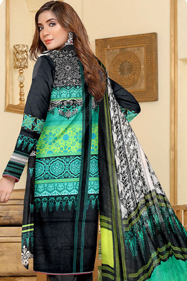 Gold Line Katan Lawn C/Dupatta`22 D#96