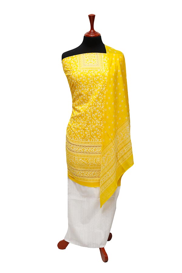 Grace Designer Lawn`22 D#515 Yellow