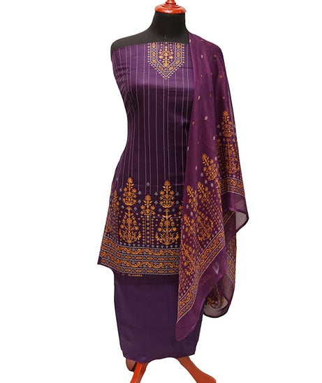 Grace Designer Lawn`22 D#518 D Purple
