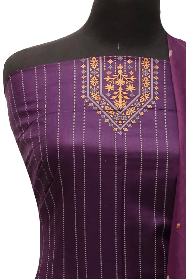 Grace Designer Lawn`22 D#518 D Purple
