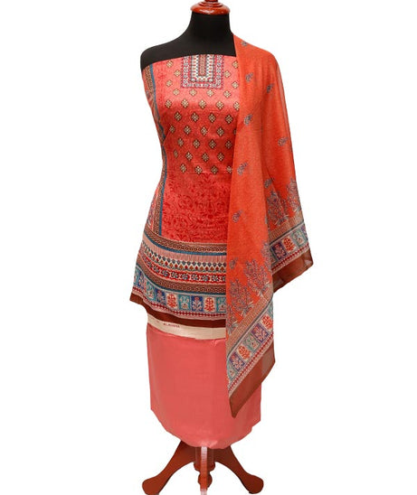 Grace Designer Lawn`22 D#523 Pink