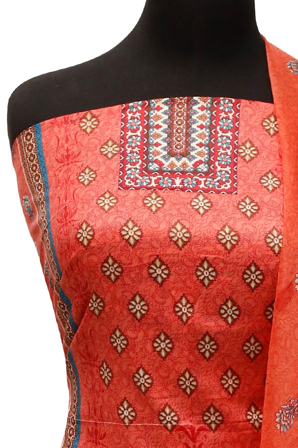 Grace Designer Lawn`22 D#523 Pink