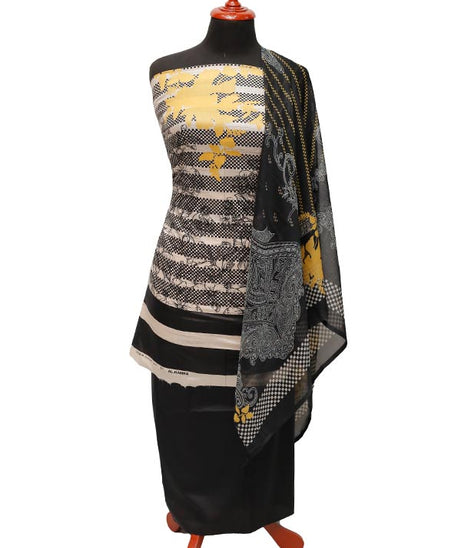 Grace Designer Lawn`22 D#525 Black
