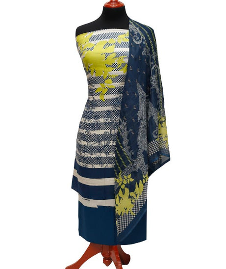 Grace Designer Lawn`22 D#525 Blue