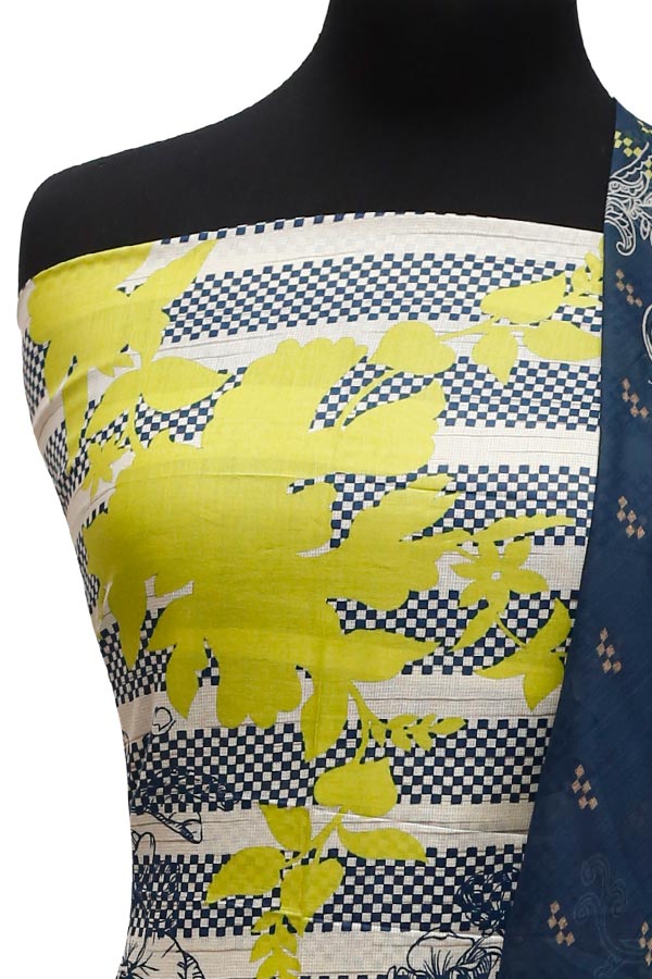 Grace Designer Lawn`22 D#525 Blue