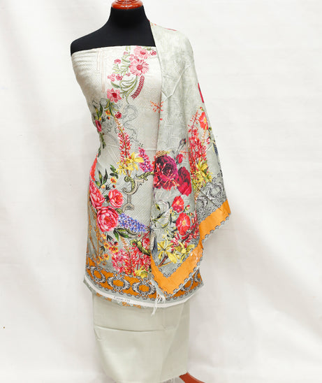 Great DP Self Shirt Wool Shawl`20 D#19