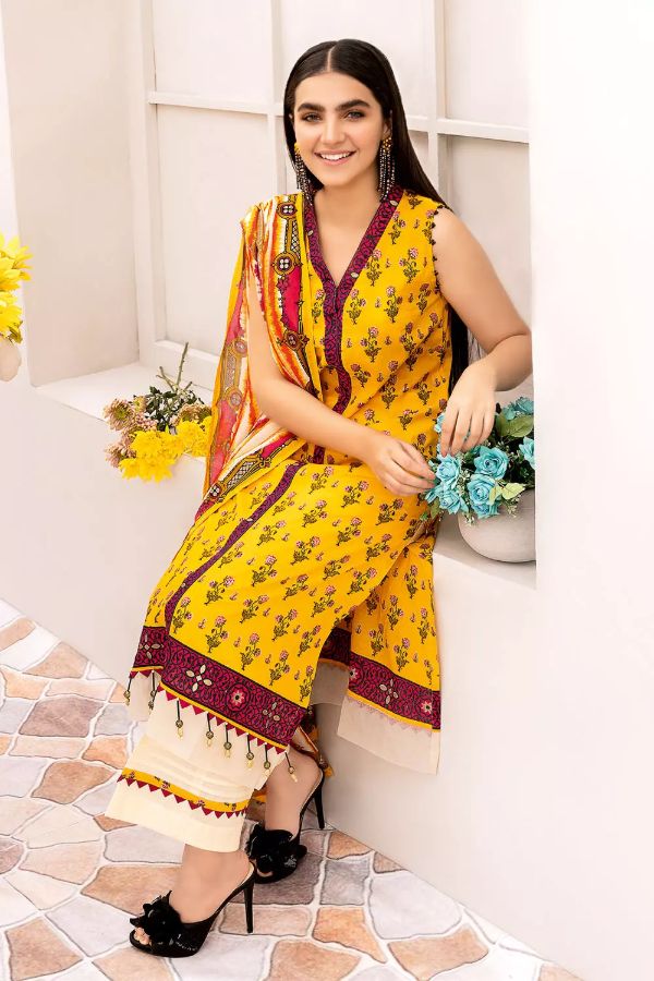 Gul Ahmed Summer Lawn'21 CL#1040