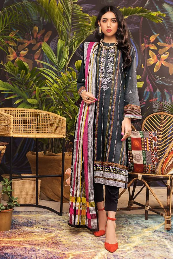Gul Ahmed Summer Lawn'21 CL#1042