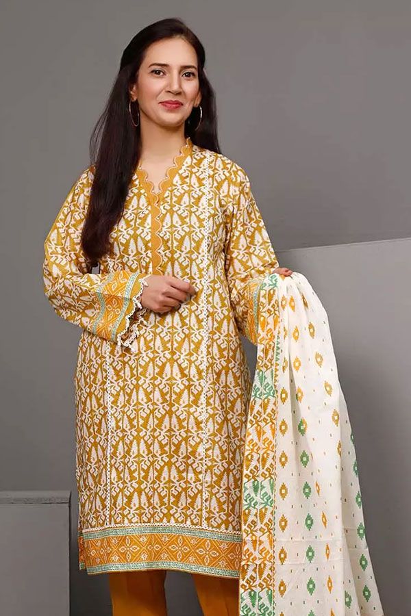 Gul Ahmed Summer Lawn'21 CL#1089