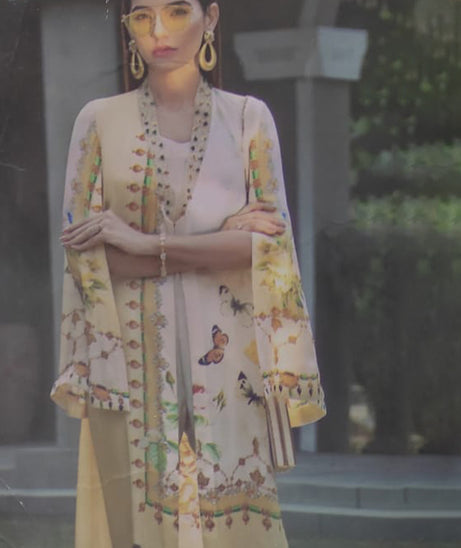 Gul Ahmed Lamis Digital Charmeuse Silk'18 SDGS#85