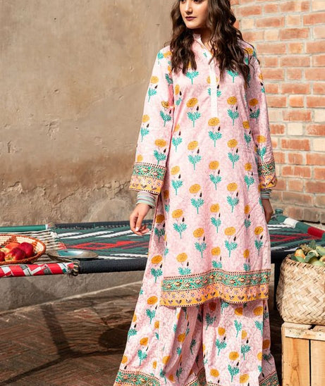 Gul Ahmed Lawn Shirt'21 SL#803-A
