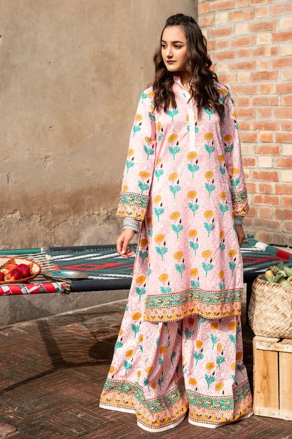 Gul Ahmed Lawn Shirt'21 SL#803-A