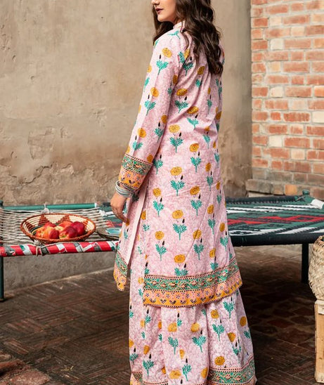 Gul Ahmed Lawn Shirt'21 SL#803-A