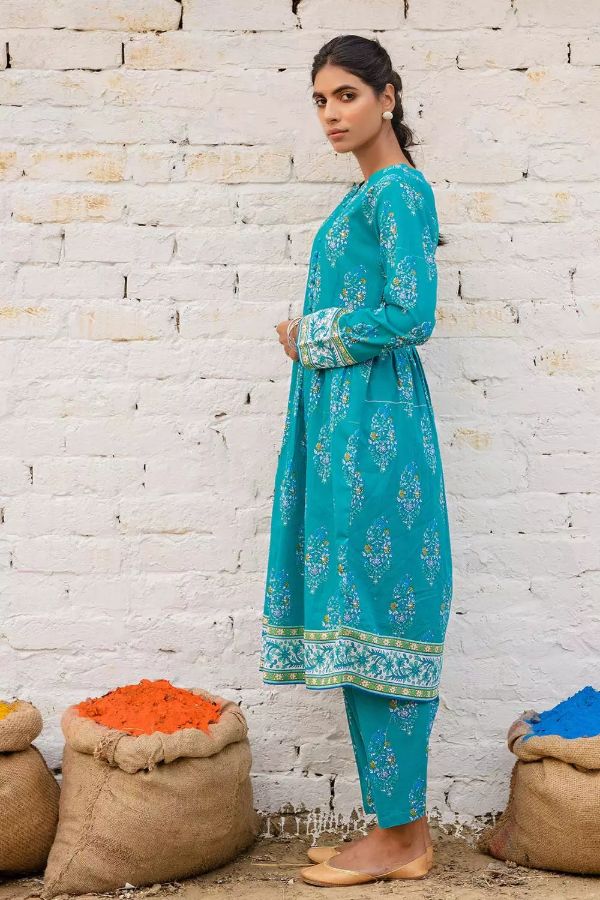 Gul Ahmed Lawn Shirt'21 SL#891B