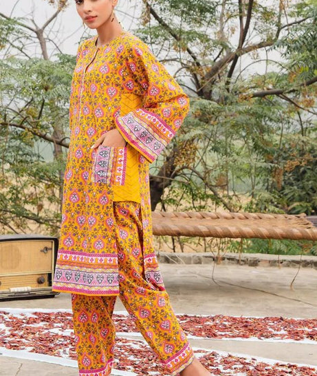 Gul Ahmed Lawn Shirt'21 SL#893B