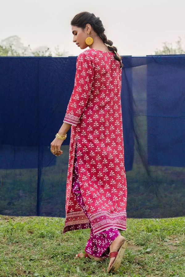 Gul Ahmed Lawn Shirt'21 SL#895A