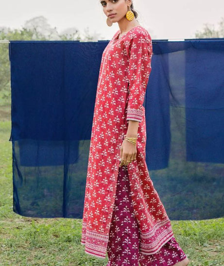 Gul Ahmed Lawn Shirt'21 SL#895A