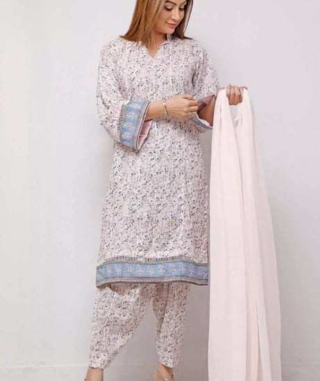 Gul Ahmed Lawn Shirt'21 SL#913A