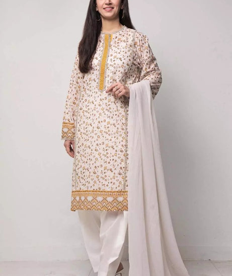 Gul Ahmed Lawn Shirt'21 SL#914A