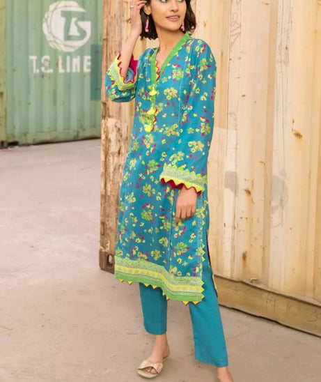 Gul Ahmed Lawn Shirt'21 SL#925B