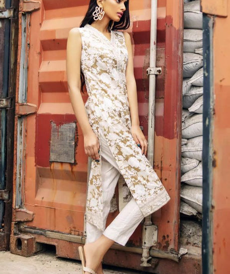 Gul Ahmed Lawn Shirt'21 SL#940A