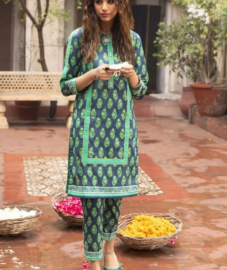 Gul Ahmed Lawn Shirt'21 SL#955B