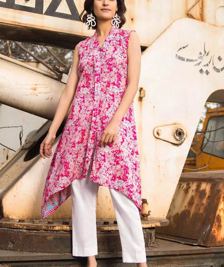 Gul Ahmed Lawn Shirt'21 SL#974B