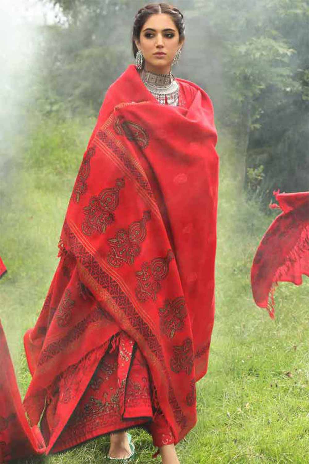 Gul Ahmed Winter Collection`21 AP # 12038
