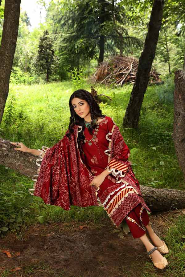 Gul Ahmed Winter Collection`21 AP # 12066