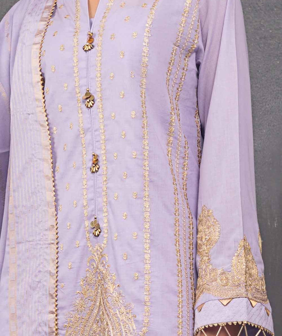 Gul Ahmed Luxury Festive'21 FE # 12124