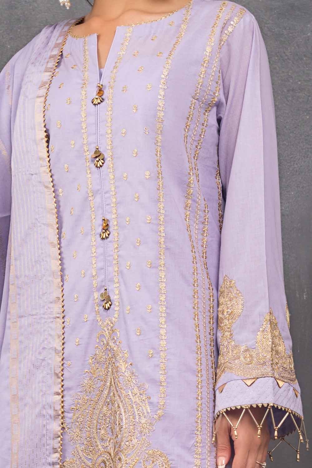 Gul Ahmed Luxury Festive'21 FE # 12124