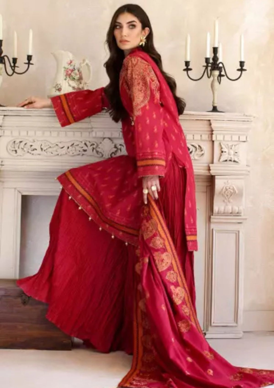 Gul Ahmed Premium Collection'21 MJ#57