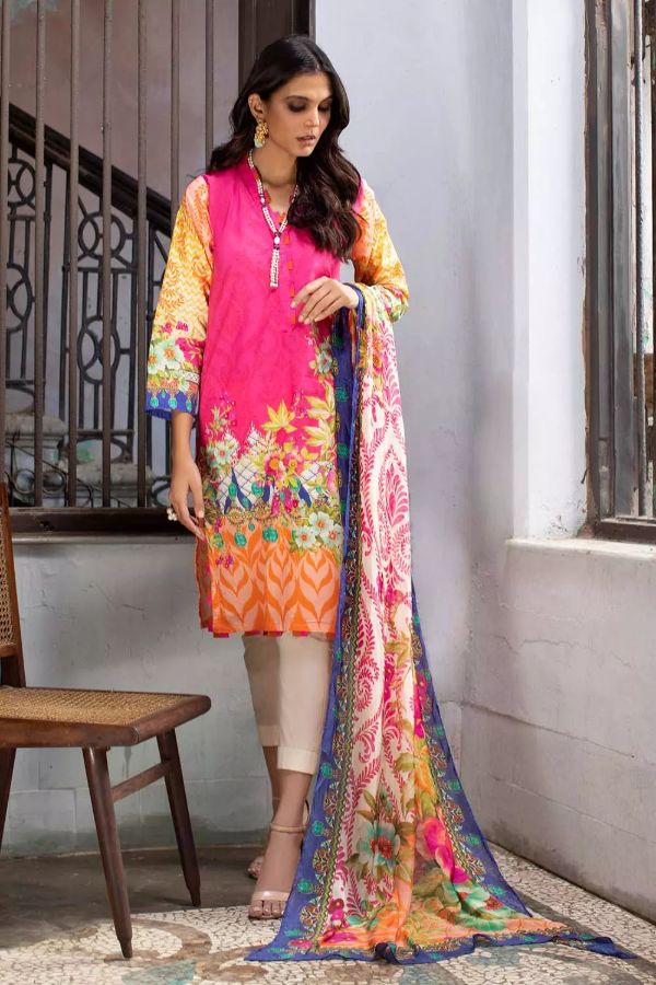 Gul Ahmed Premium Collection'21 SSM#52