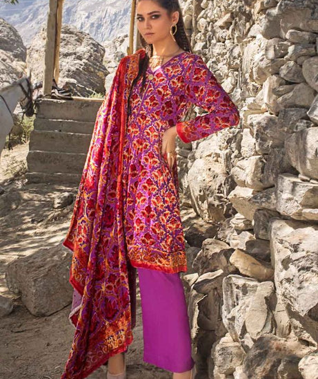 Gul Ahmed Premium Velvet`21 BVL#12012-A