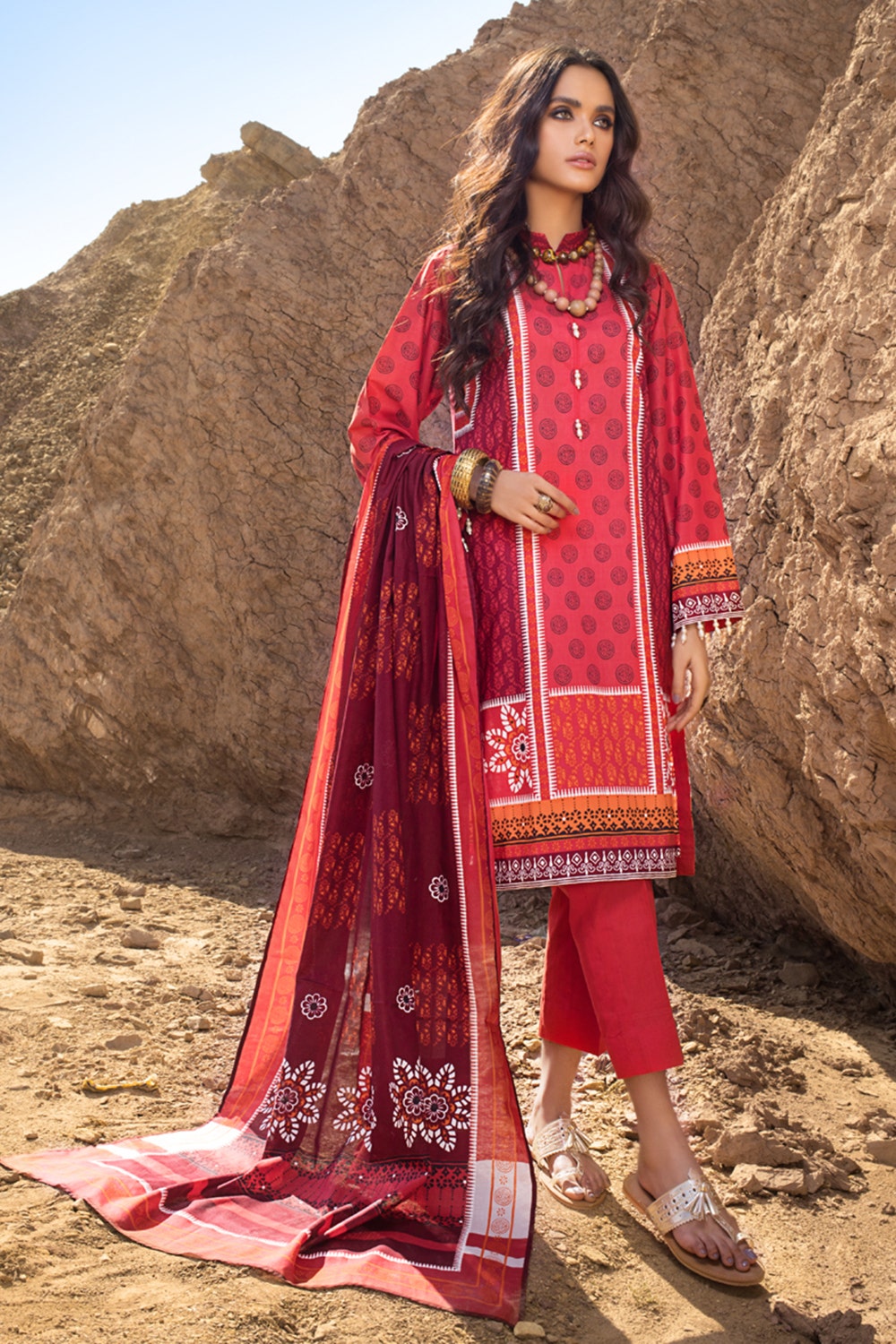 Gul Ahmed Summer Collection`21 CL#1115
