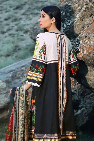 Gul Ahmed Winter Collection'20 BM#136