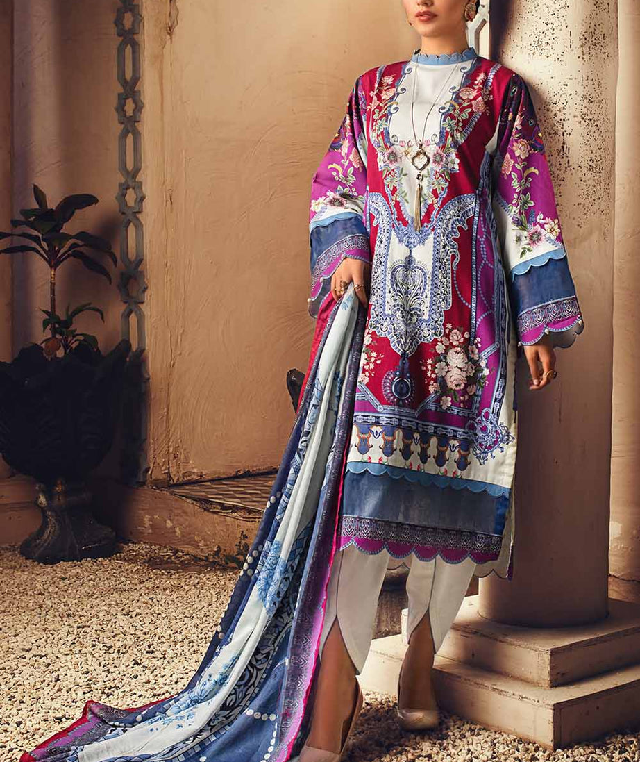 Gul Ahmed Winter Collection'21 CD#12010 B