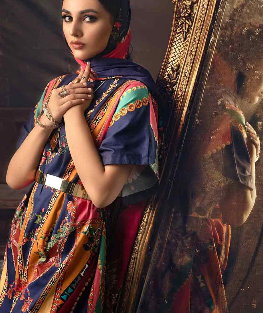 Gul Ahmed Winter Collection'21 CD#12012 A