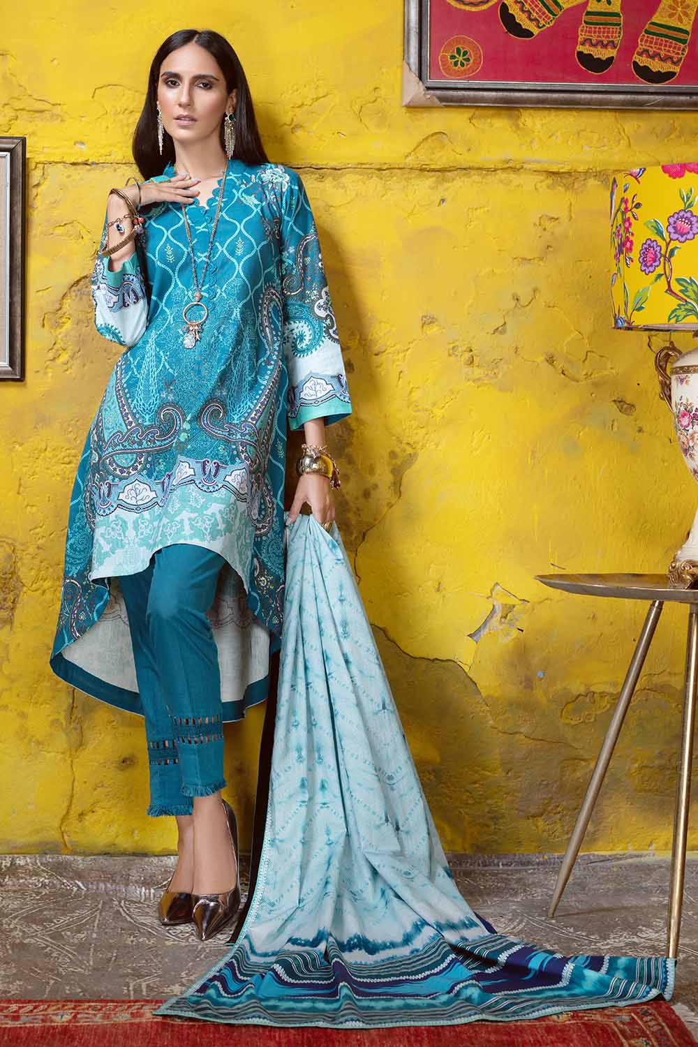 Gul Ahmed Winter Collection'21 K#12007